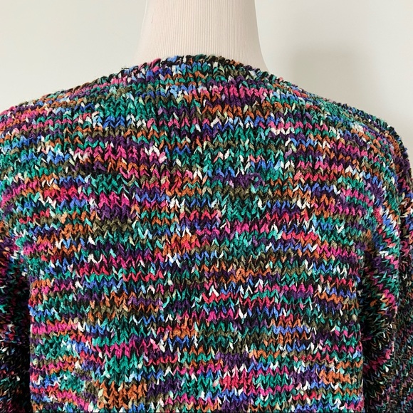 064 - Vintage C.S.T Studio Chenille Knit Sweater Top 22 - Picture 5 of 6